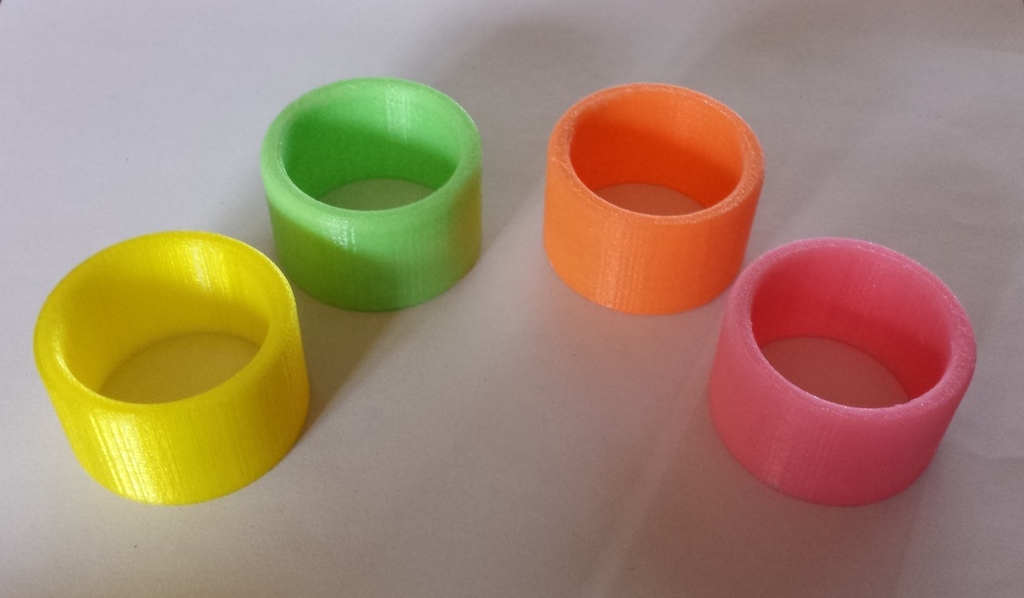 Coloured Napkin Rings