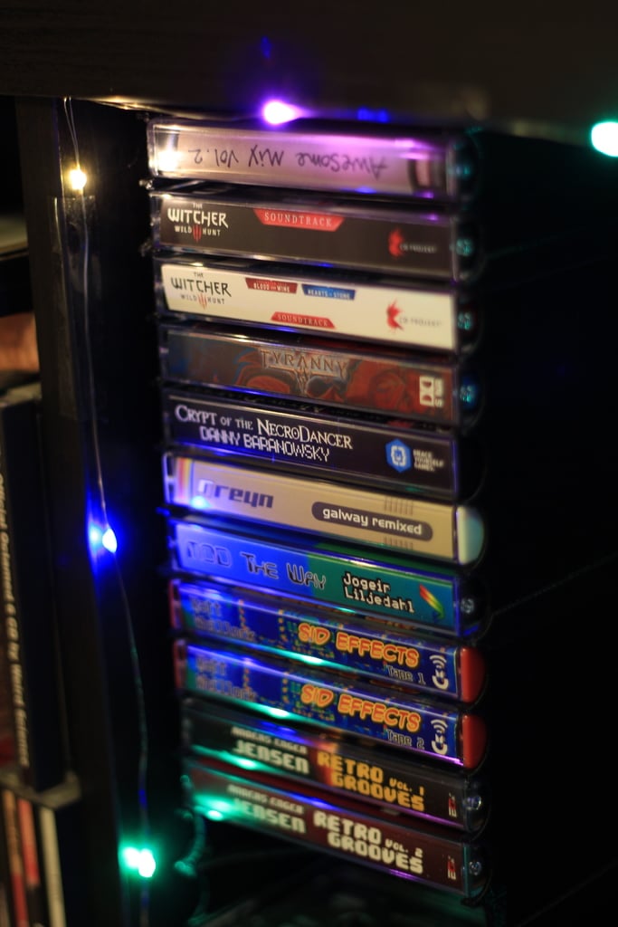 Expandable Tape Cassette Rack