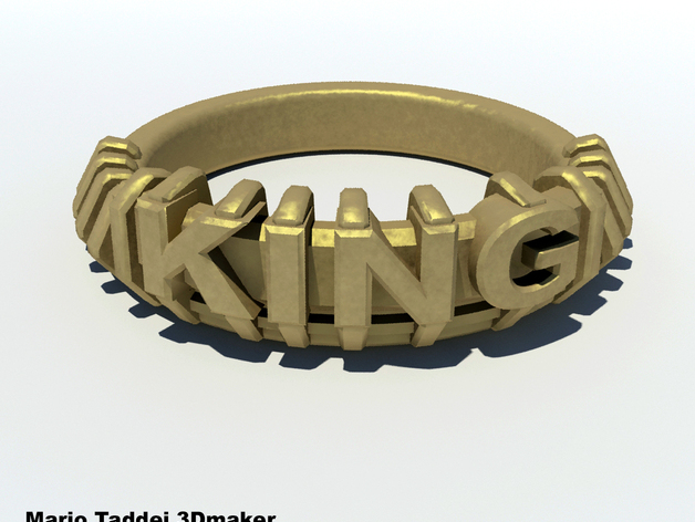 King Ring bracelet or crown