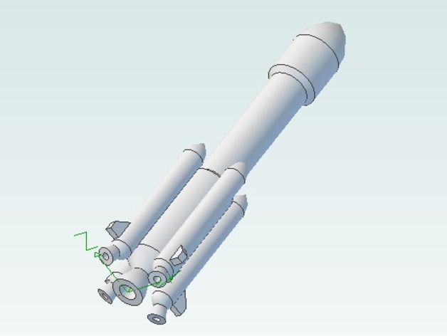 Little Ariane Space Rocket