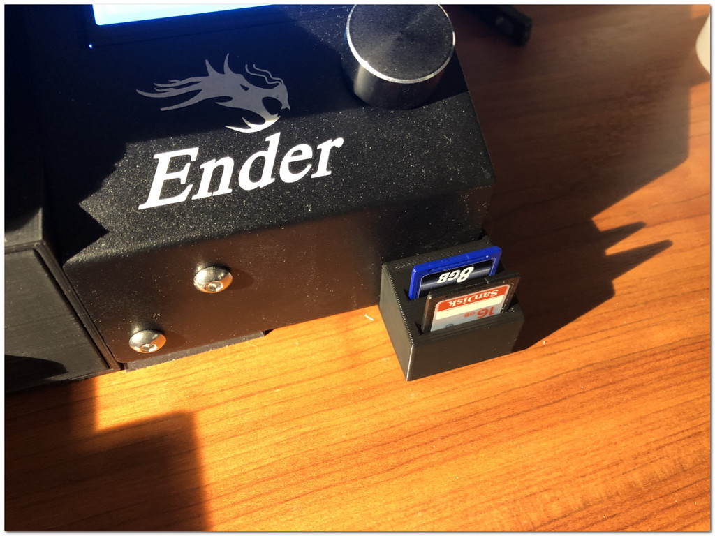 SD Card holder Ender 3 (Pro)