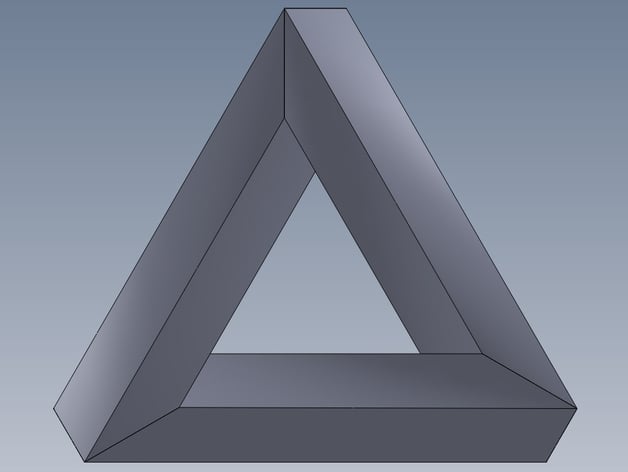 Escher's Penrose Triangle