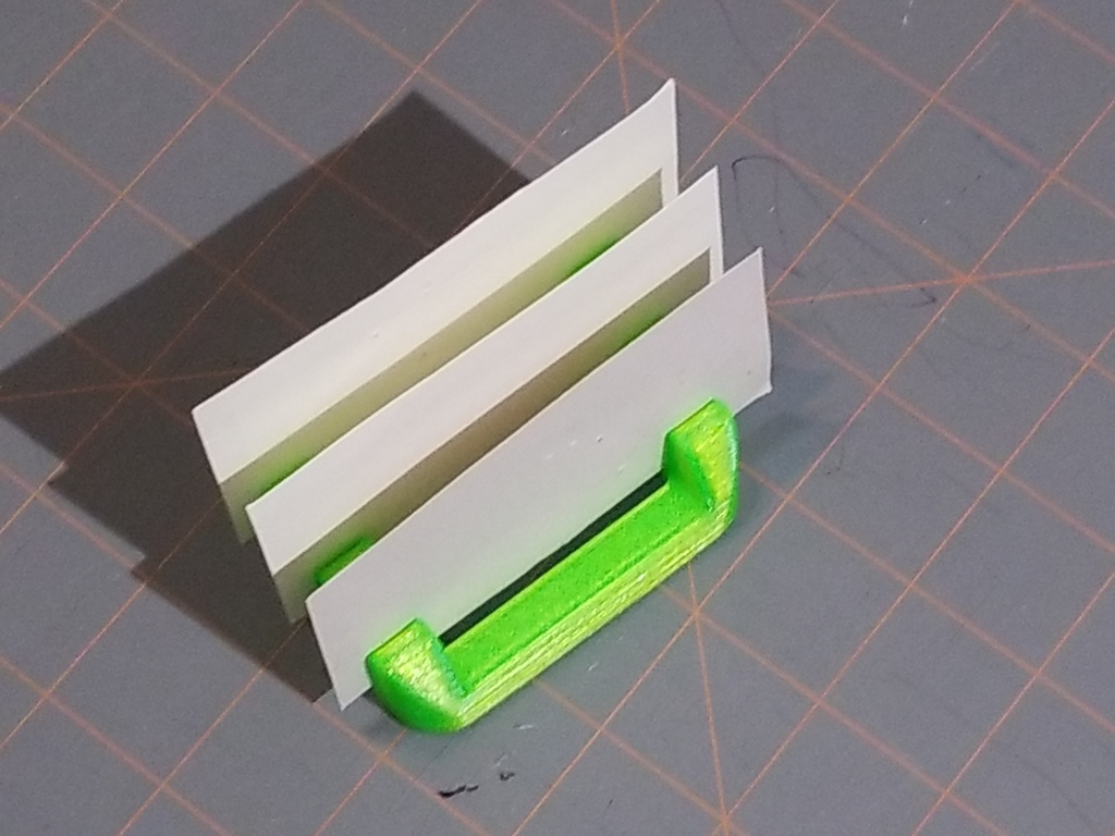 Note and Business Card Holder