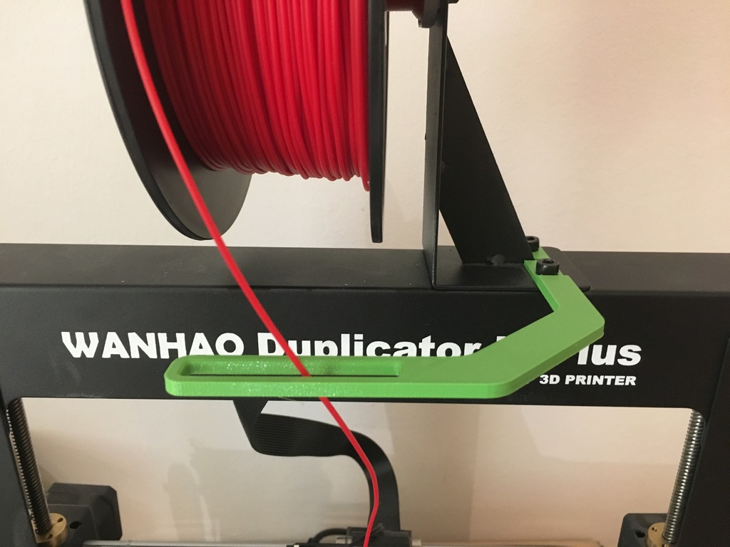 Wanhao i3 Plus Filament Guide