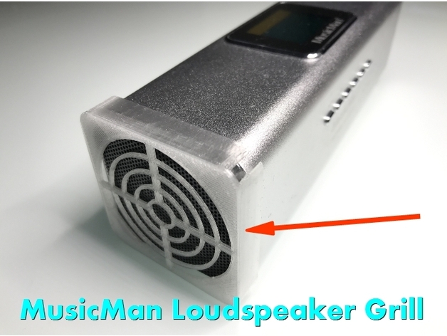Speaker grill for Musicman-style loudspeakers