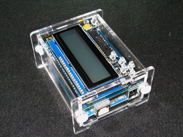 Arduino Adafruit LCD Shield Case