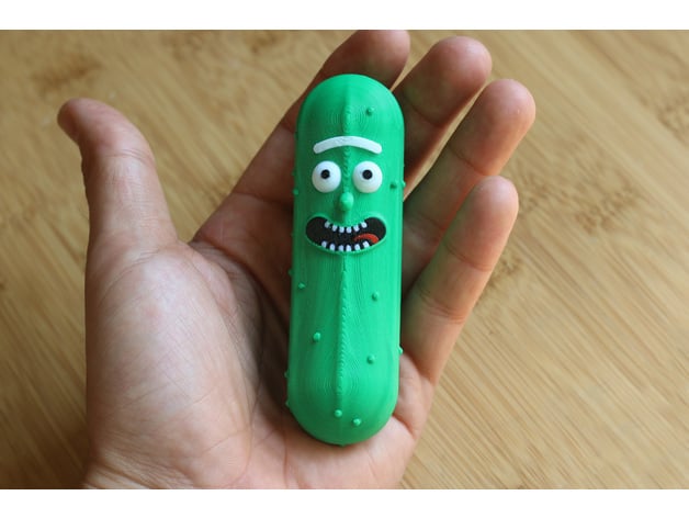 Multicolor Pickle Rick Rick And Morty