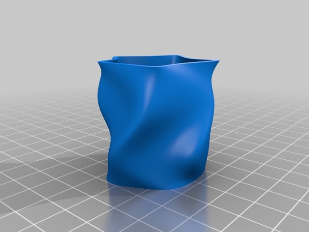 free-form vase