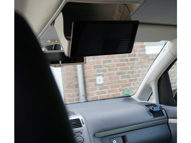 Tablet Holder For Vw Touran Car Sky Storage By Spelli Thingiverse