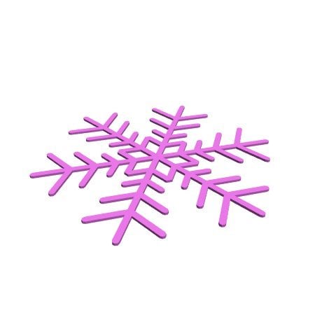 Symmetrical Snowflake