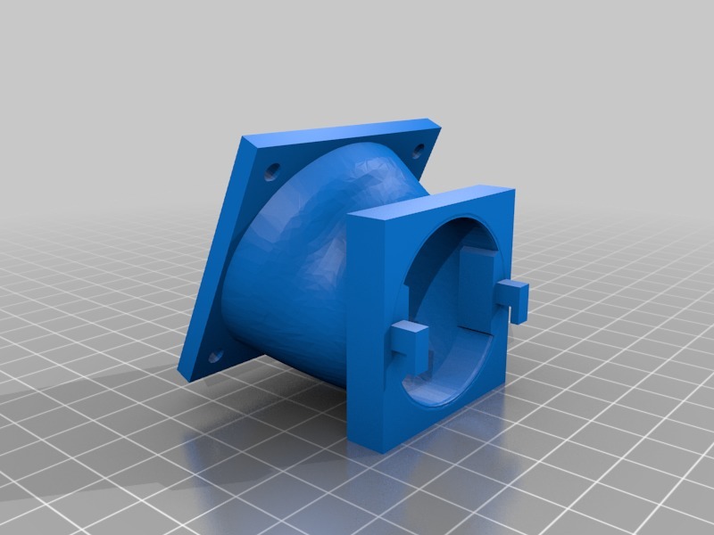 Anet A6 extruder fan adapter to 50mm