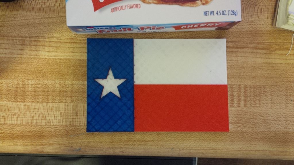 Texas Flag, One piece