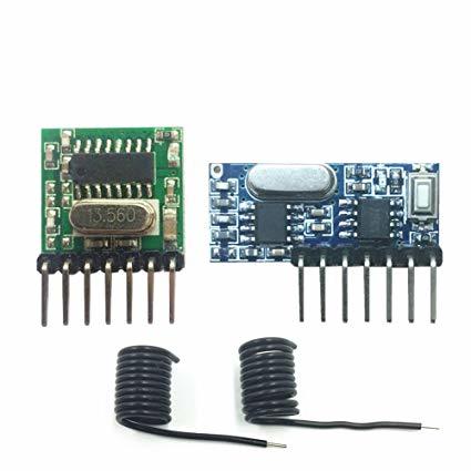 Mounts for 433mhz rf module receiver and transmitter 