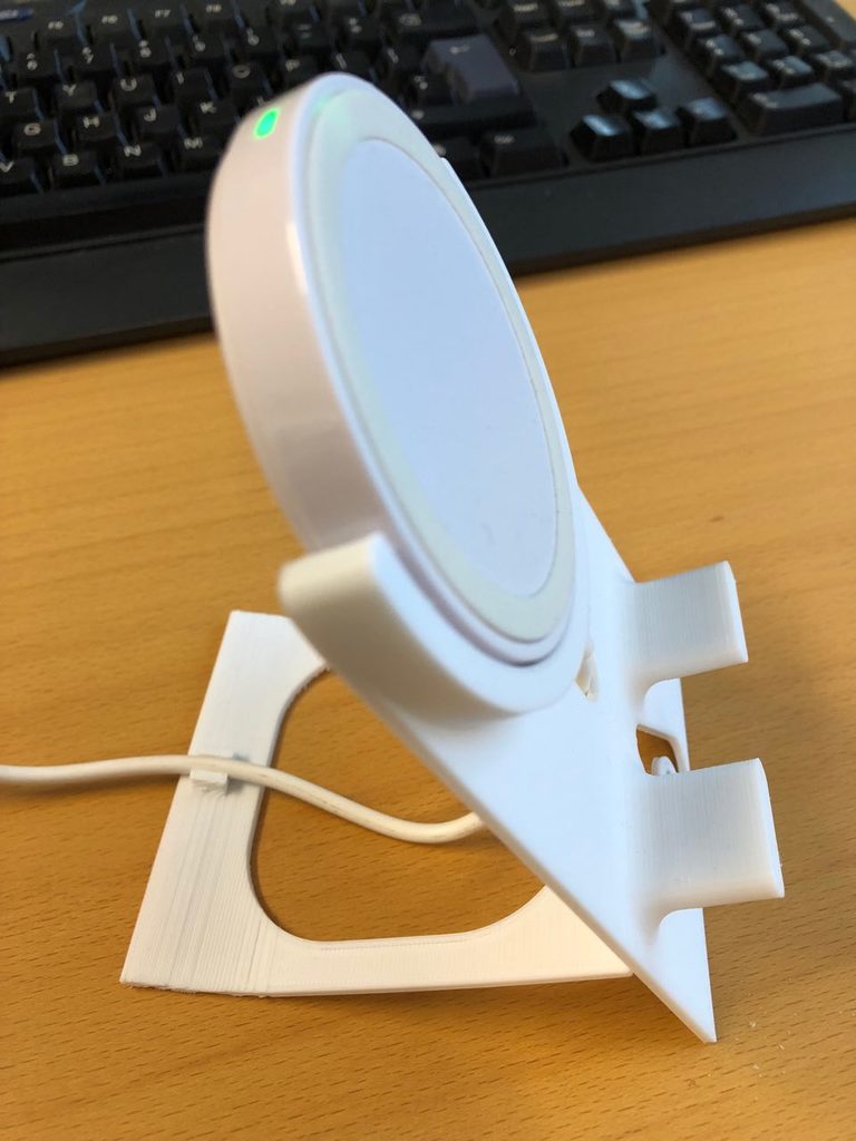 iPhone stand with Wireless Charging