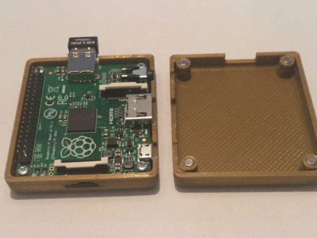 RaspberryPi A+ Case with magnets