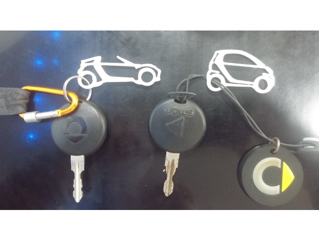 Smart Car Keychain