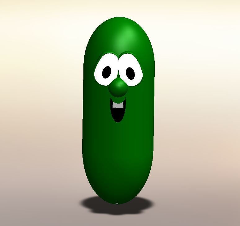 Veggietales! Larry the cucumber