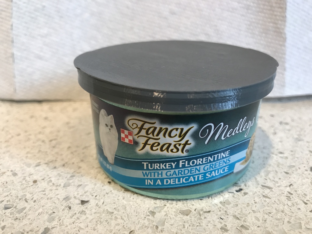 Fancy Feast Lid (3 oz can)