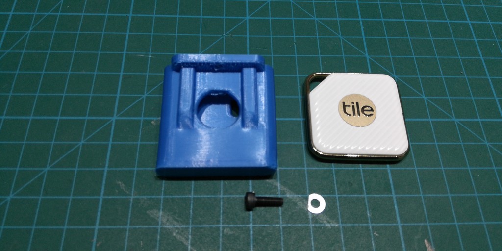 DJI Phantom 3 tile Style Bluetooth Tracker Holder