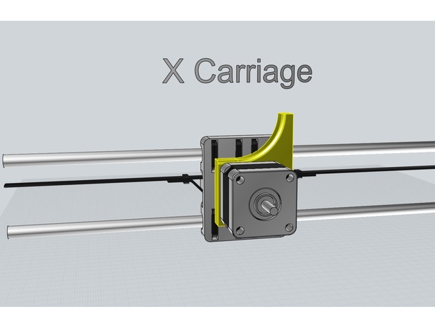 Prusa i3 X Carriage Parts