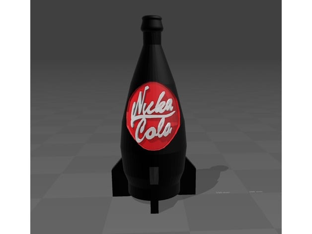 Fallout 4 Nuka Cola Bottle (Fits a standard bottle cap)