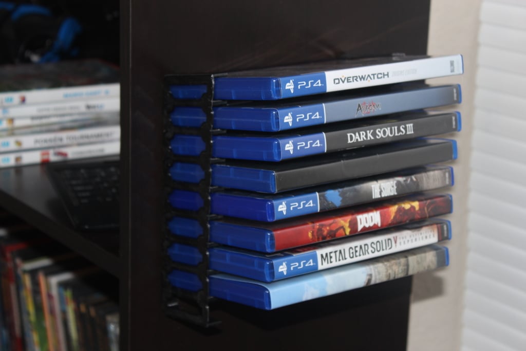 DVD/PS4/BluRay Wall Rack (9 count)