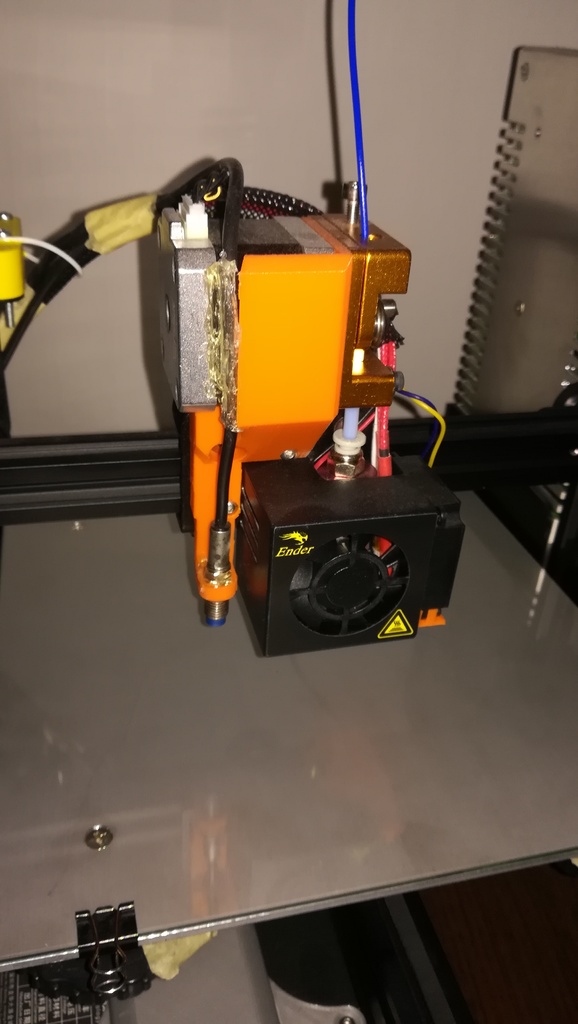 Creality Ender 3 Direct Drive Mod With Inductive Sensor Support