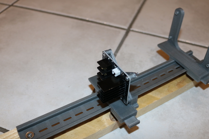 Mosfet holder for Din Rail 35mm