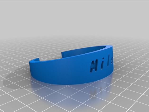 Flexible Bracelet Printable On M3D