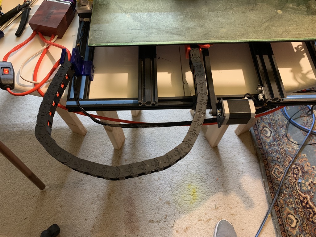 CR-10S5 Y-Axis Drag Chain Mount