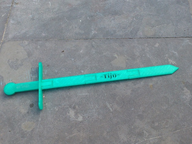 Parametric toy sword