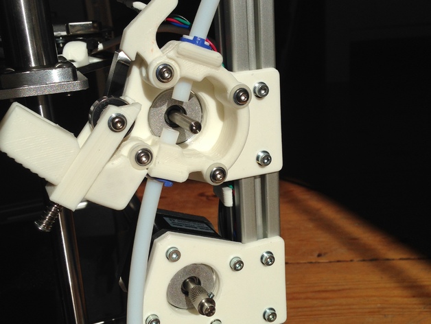 Extruder Body with Bowden in and out - Modified Alternatie UM2 Feeder V6