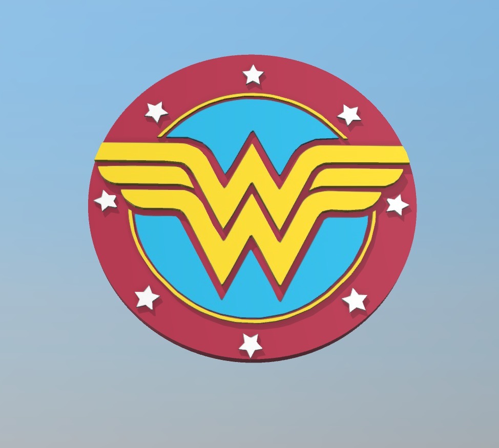 Wonder Woman Vintage Belt Buckle