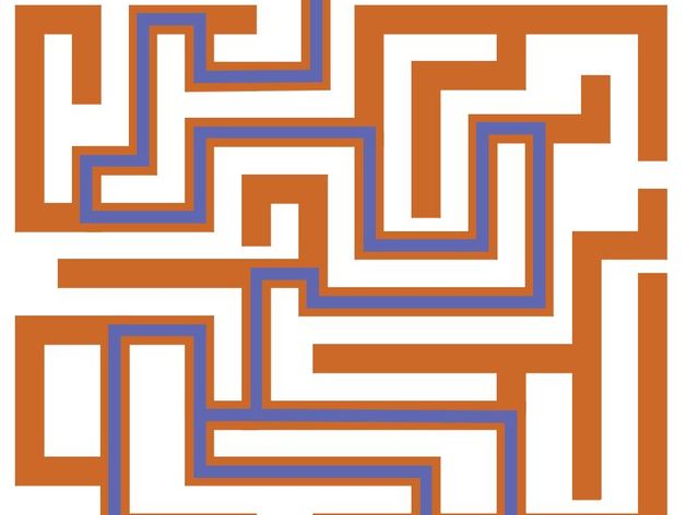 Labyrinth Gift Box maze and answer