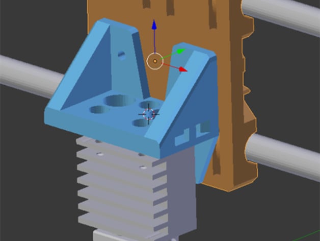 An E3D Chimera Bracket for Ooznest Prusa i3