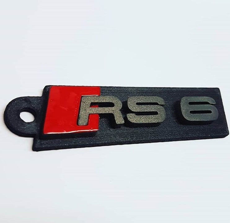 Audi quattro RS6 keychain