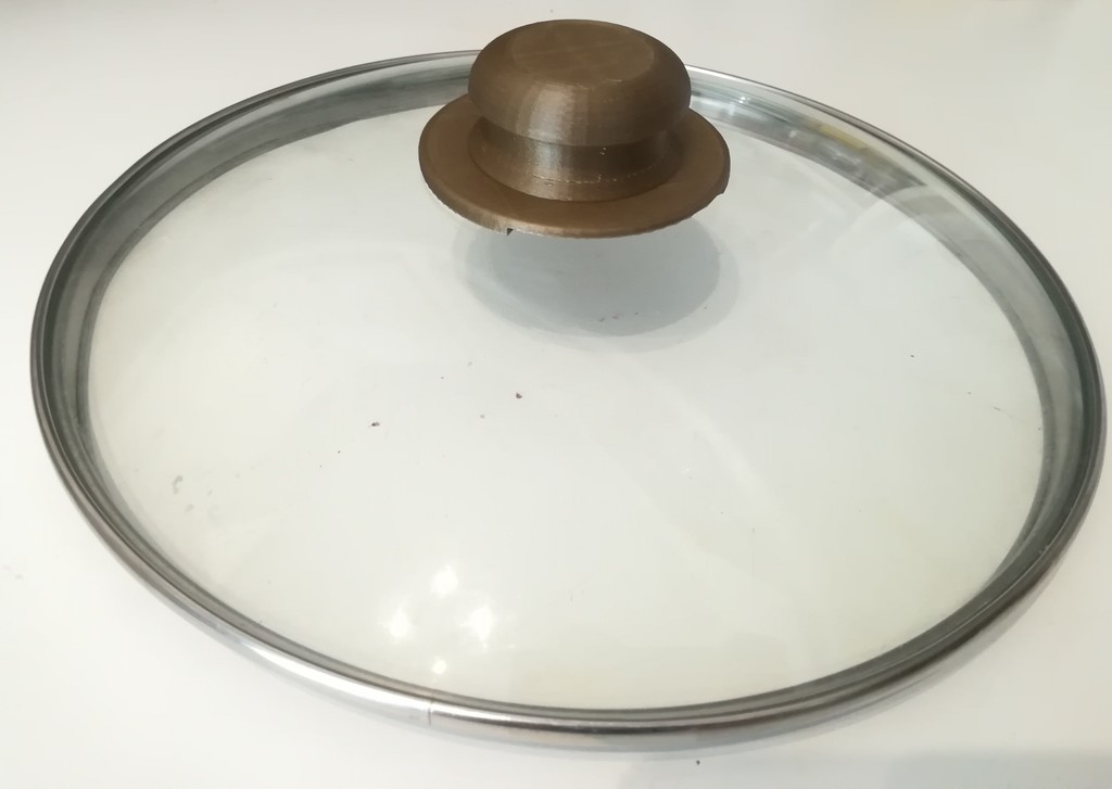 Replacement handle knob for frying pan glass cover / Poignée pour couvercle de casserole en verre