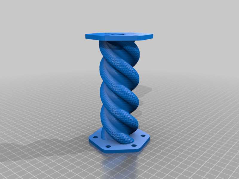 Stackable version of a Progressive Cavity Pump (Moineau Pump)