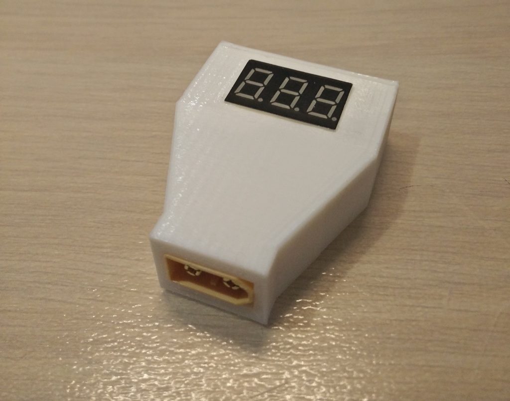 Lipo Voltage Tester (XT60 Connector)