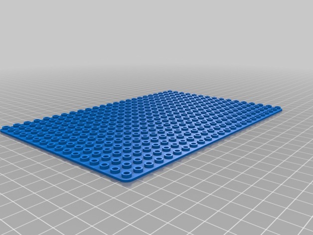 My Customized LEGO-Compatible 24 x 16 plate v2