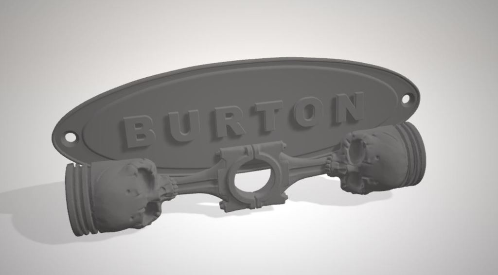 burton 2 skull logo