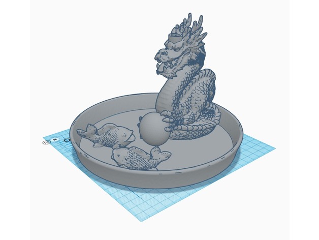 BackFlow Incense Burner Fish Moon for 3D printing 3D print model 3D model  3D printable
