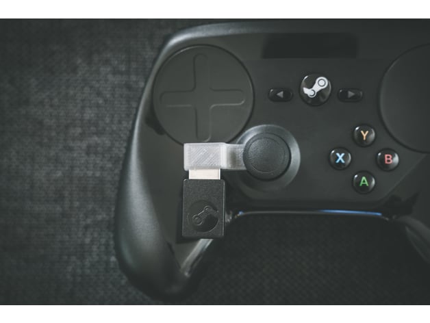 Steam Controller Simple Dongle Clip By Hpinvent Thingiverse
