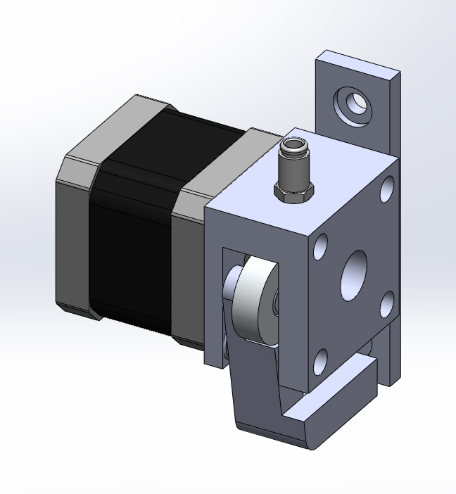 direct drive bowden extruder for 1.75 mm filament