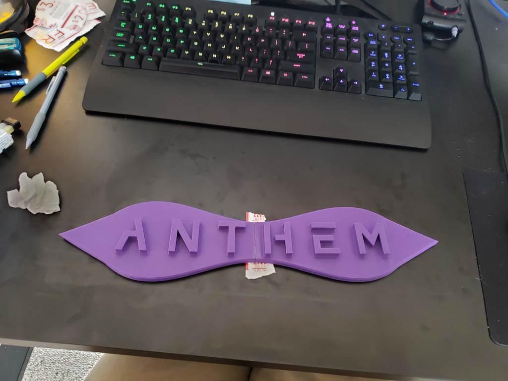 Anthem Name Plate