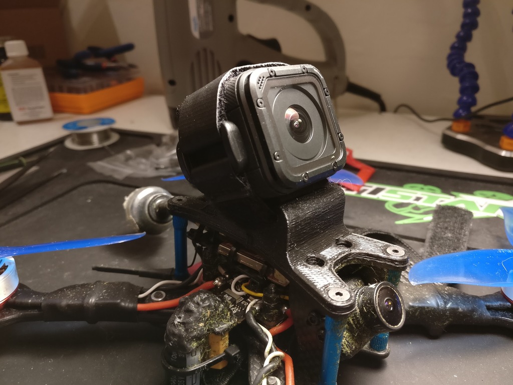 AstroX Switch GoPro Session Mount (30deg, wedge-style)