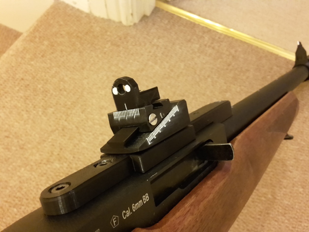 Airsoft iron sights (10/22, ASG carbine, KC-02)