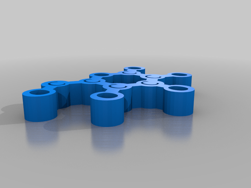 Glucose molecule model