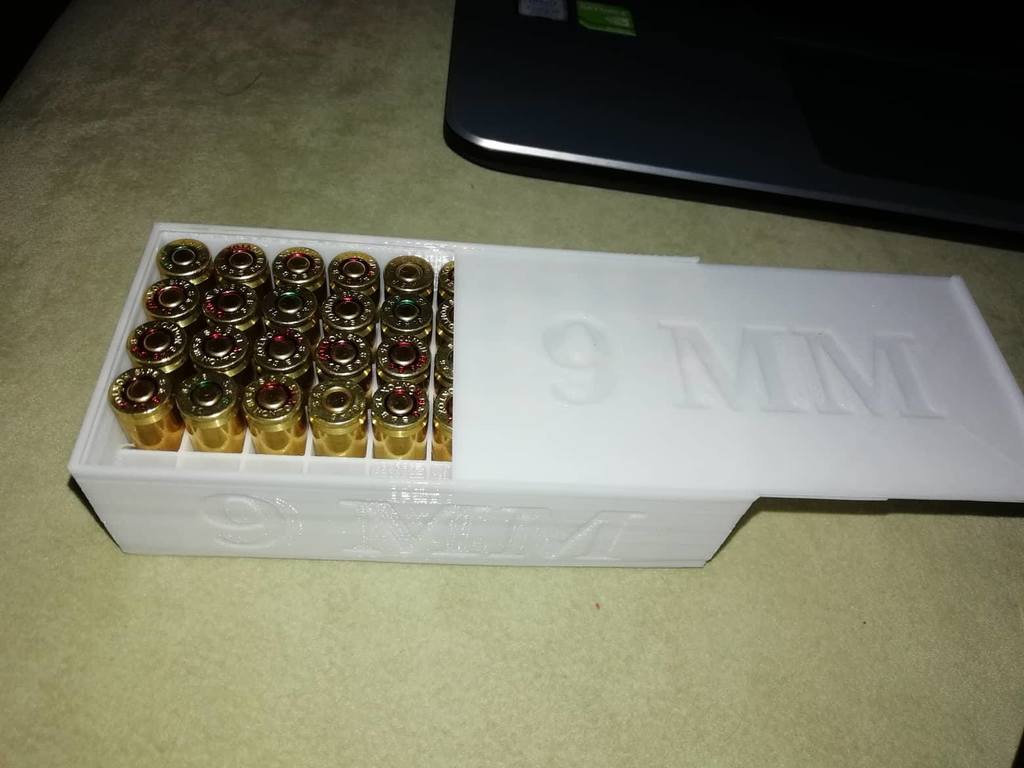 ammo box 9mm luger