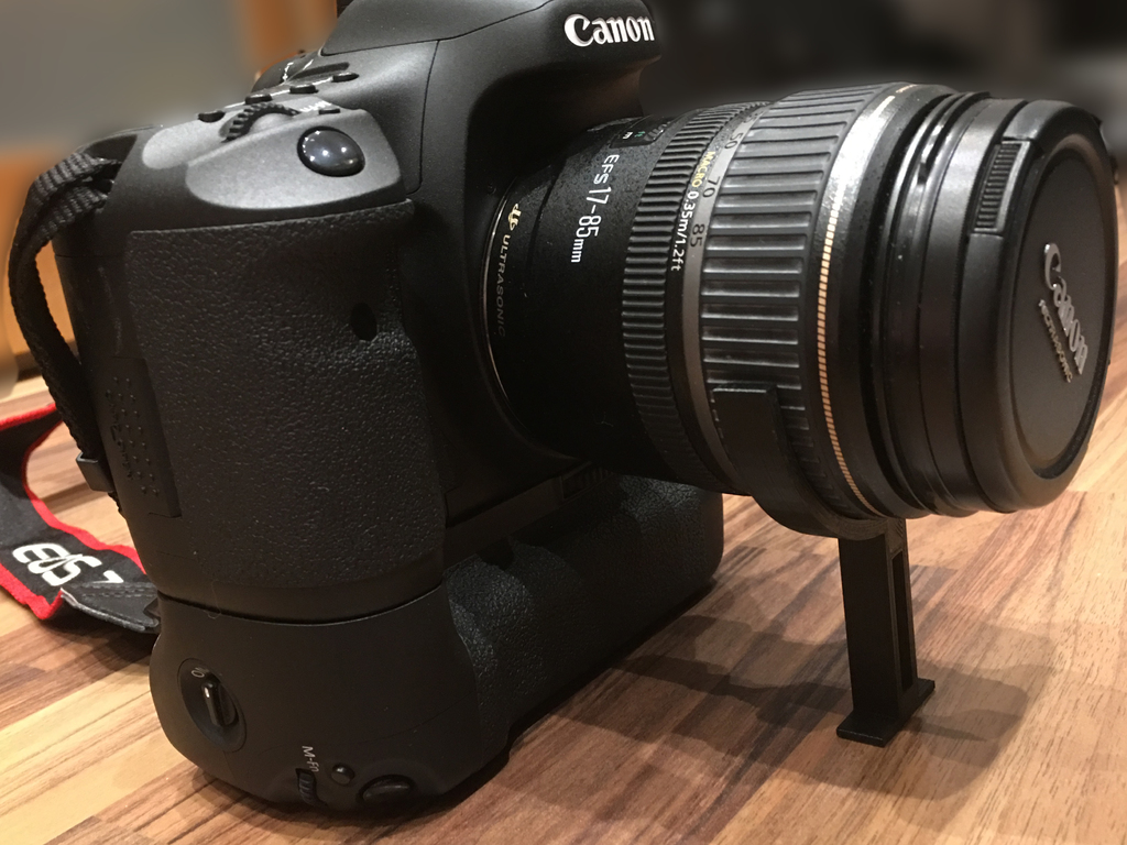 Canon EOS Lens Holder for Cameras with Battery Grip